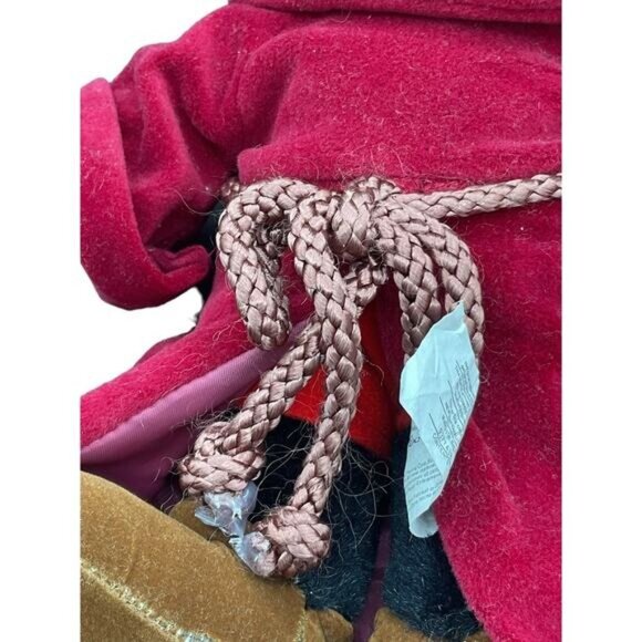 Disney Sorcerers Apprentice Mickey Mouse Plush Toy In Red Robe & Wizard Hat 17" - Picture 6 of 7